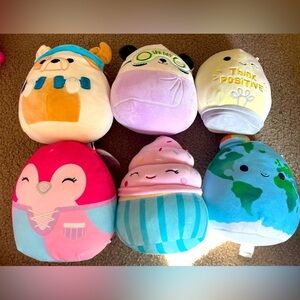 Squishmallows- bundle of 6
